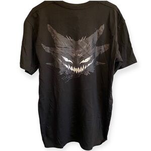 Smiling Demon T-Shirt Unisex Large Black NWOT